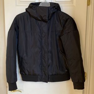GAP FIT Primaloft Hooded Bomber Jacket